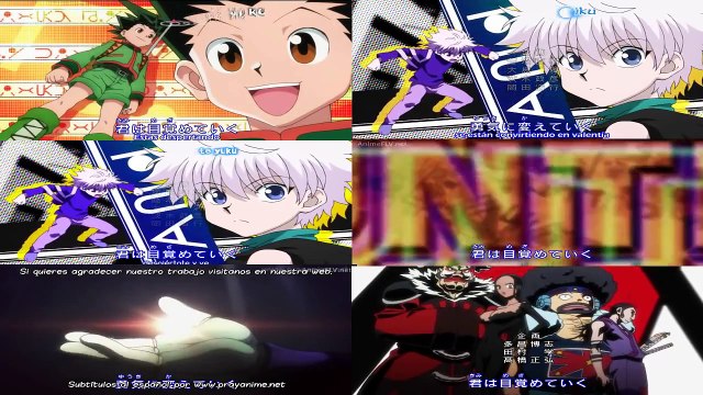 Openings Hunter x Hunter 2011 departure