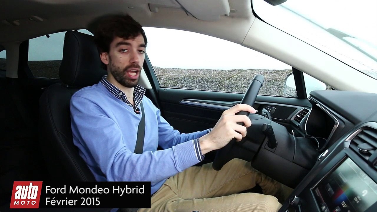 Ford Mondeo 4 Hybrid (2015) : essai vidéo complet avec auto-moto.com