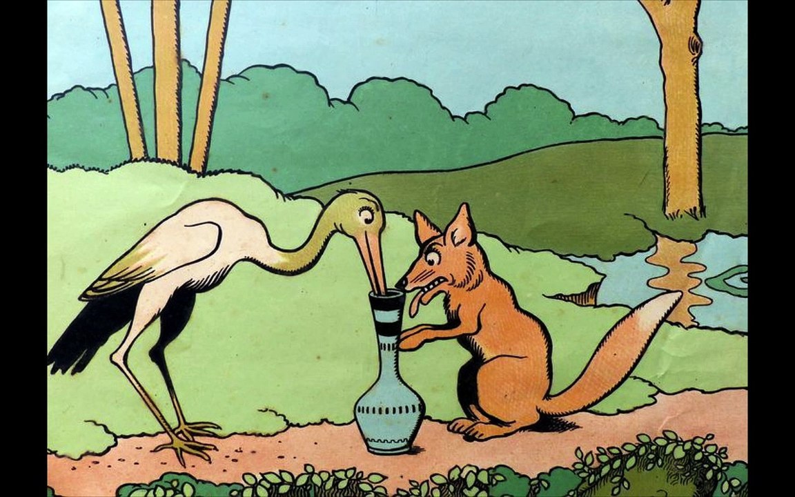 Le Renard et la Cigogne