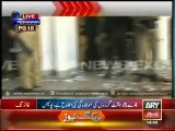 Peshawer Blast-Imam Bargah-Inside scene of Mosque after blast
