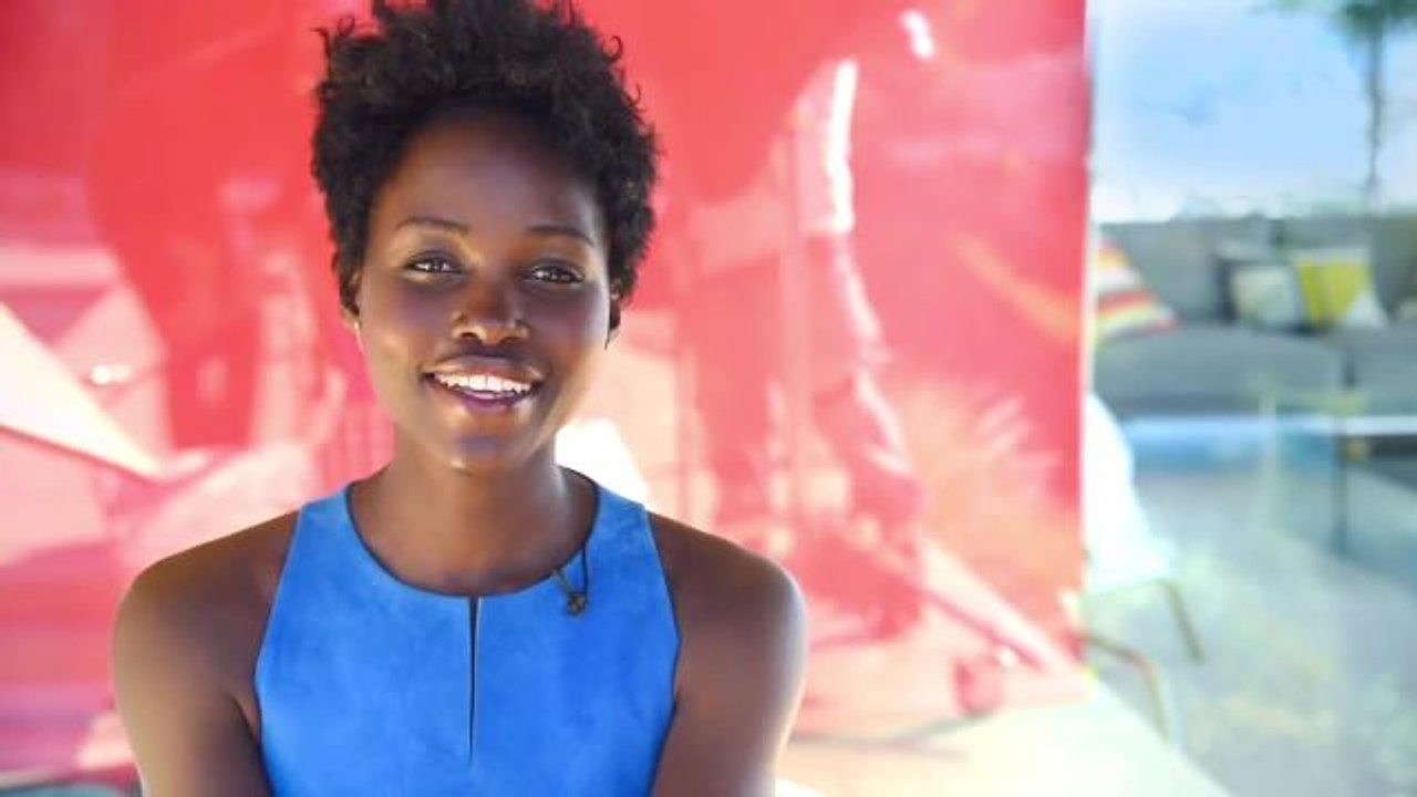 Lupita Nyong'o Behind the Scenes