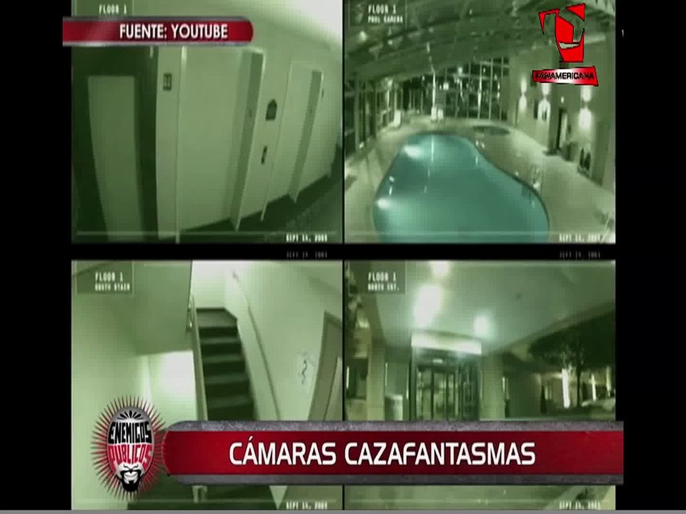 Fantasmas y actividades paranormales captados por cámaras de seguridad