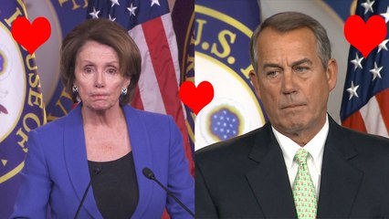 Boehner & Pelosi's Valentine's Day Greetings 😕