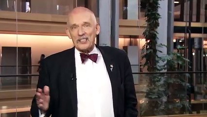 Janusz Korwin-Mikke o dostępie do broni palnej (12.02.2015)