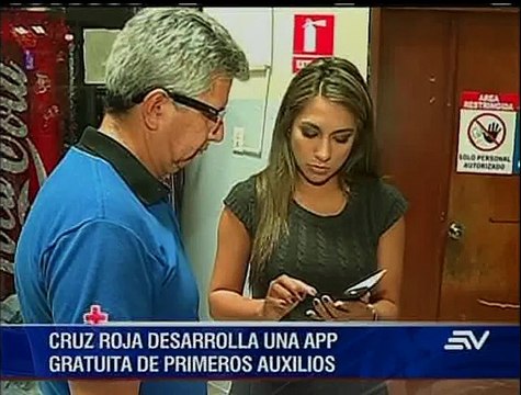 Aplicación de Cruz Roja para encontrar donantes