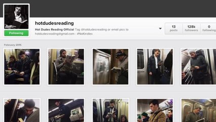 'Hot Dudes Reading' Instagram Will Bring Joy to Your Feed