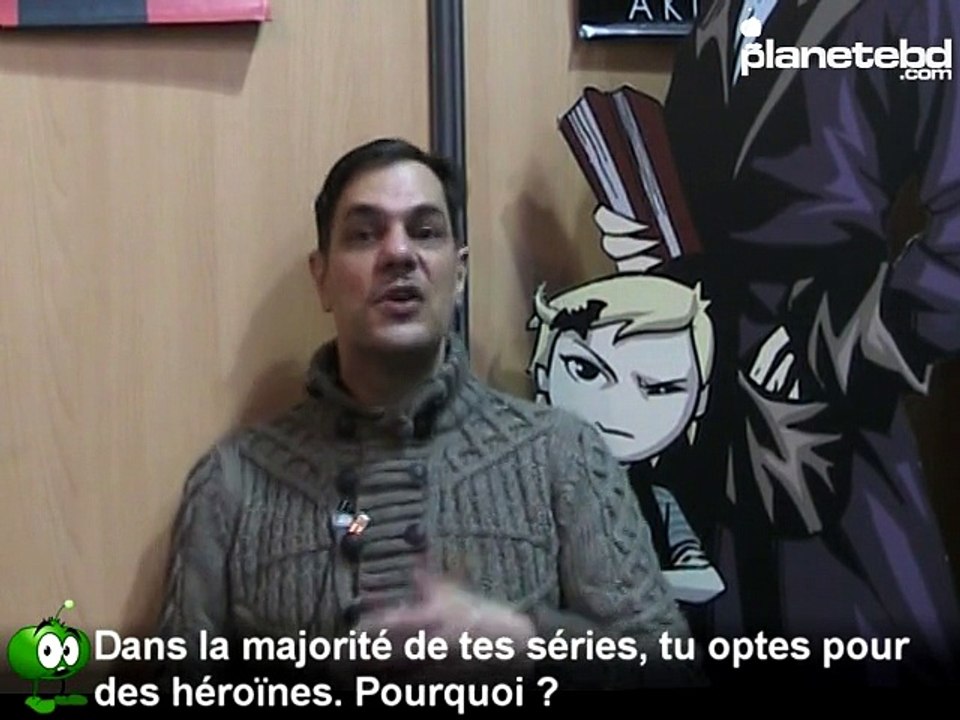 Ted Naifeh en interview (2015) sur PlaneteBD.com