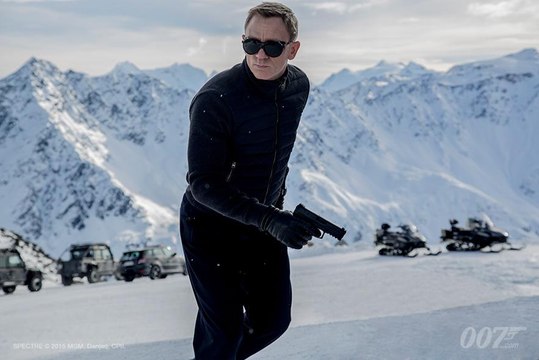 Les premières images de SPECTRE (James Bond)