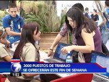 Tres mil puestos de trabajo se ofrecen en Expo Empleo este fin de semana