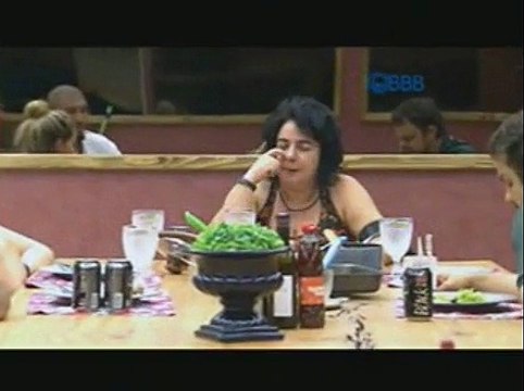 Pós Almoco: Aline, Fernando, Adrilles e Mariza na cozinha - 12.02.2015