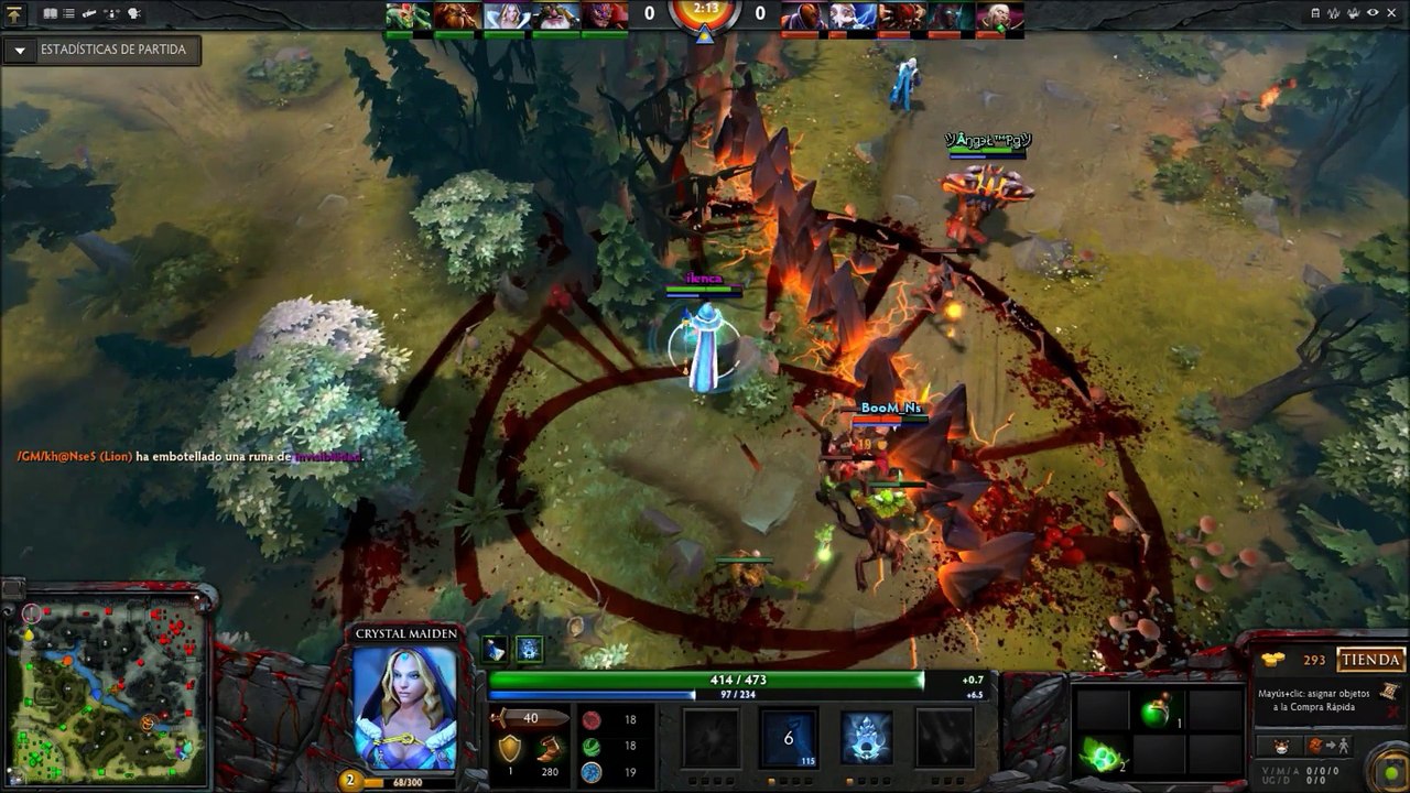 Dota2 cristal maiden trap
