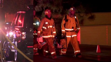 Pierce Brosnan's Malibu Home on Fire