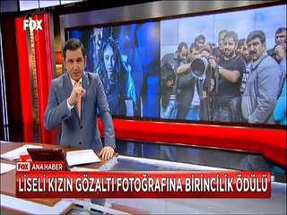 Berkin Elvan gösterisinde Liseli kızın gözaltı fotoğrafına birincilik ödülü