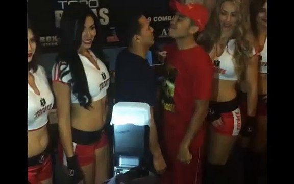 David Tornado Sanchez vs Juan Topo Rosas Face off Interim WBA super Flyweight