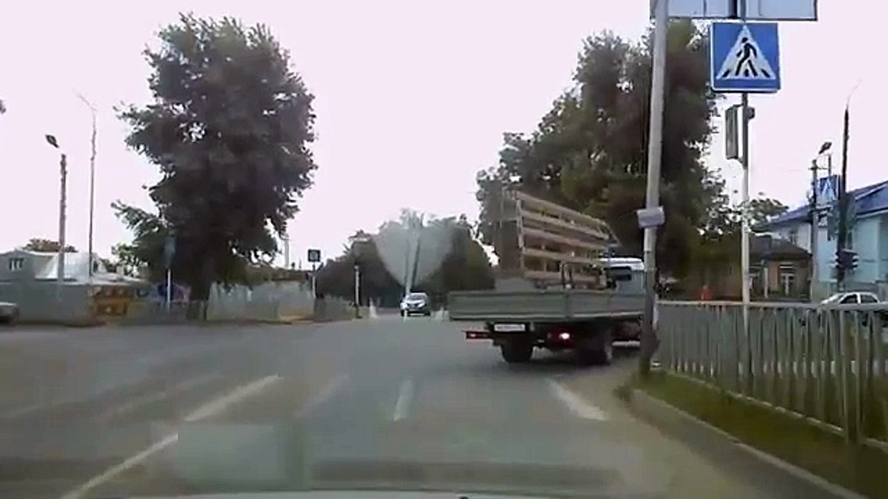 Ambulance Crashes into Taxi