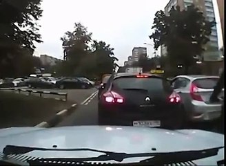 Angry Biker Hit and Run