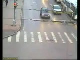 Bus Crash Lucky guy escapes Death