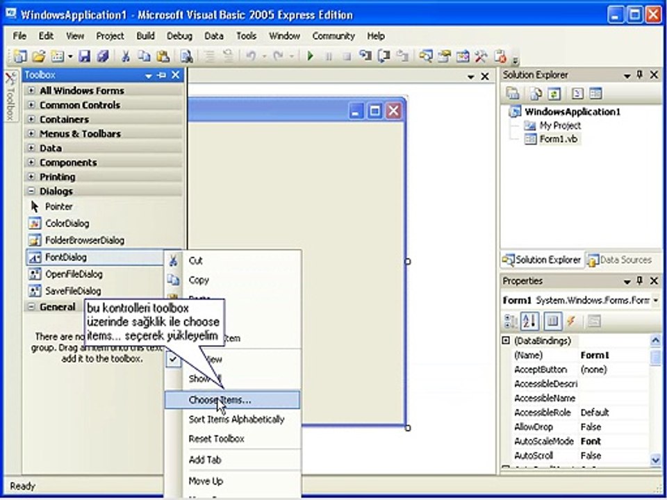 Drive, Dir, Filelist with Vb.Net Tutorials