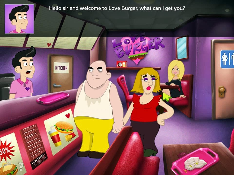 Love Burger - Game Walkthrough