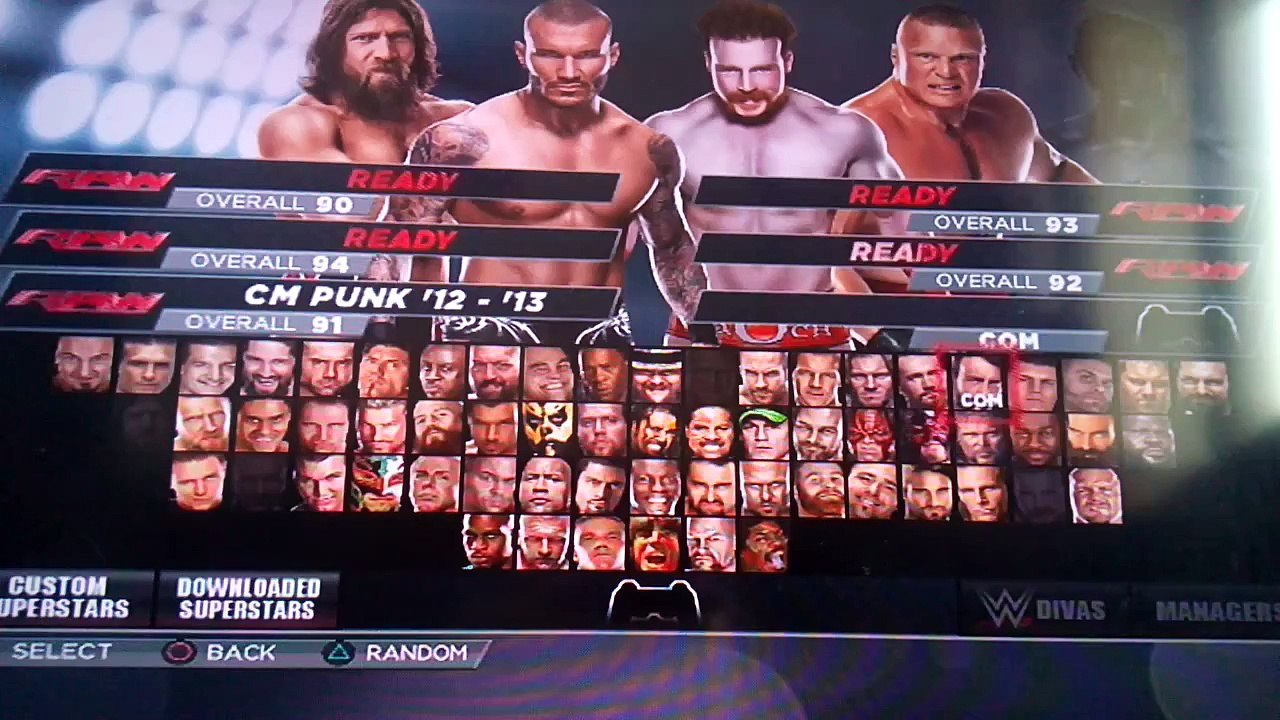 WWE 2K15- FUN MATCHES WITH A