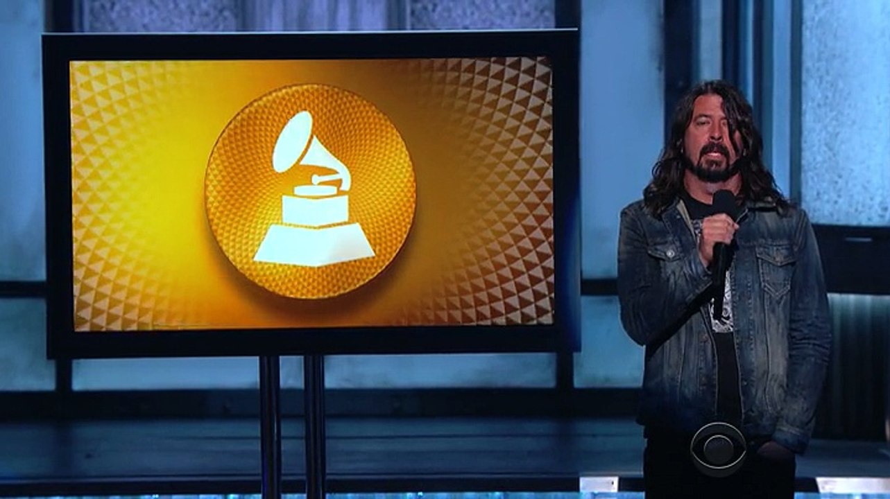 Dave Grohl Letterman Tribute