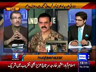 Nuqta e Nazar - 12th February 2015 On Dunya News