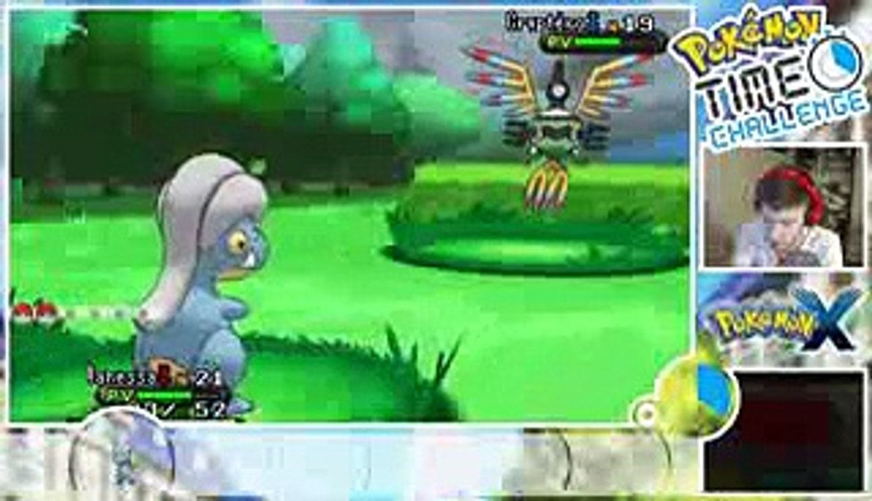 Newtiteuf-POKEMON X TIME CHALLENGE #16 - La vie tient à un fil !