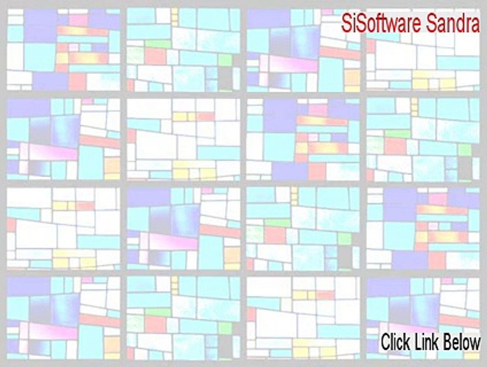 SiSoftware Sandra Crack - sisoftware sandra wiki 2015