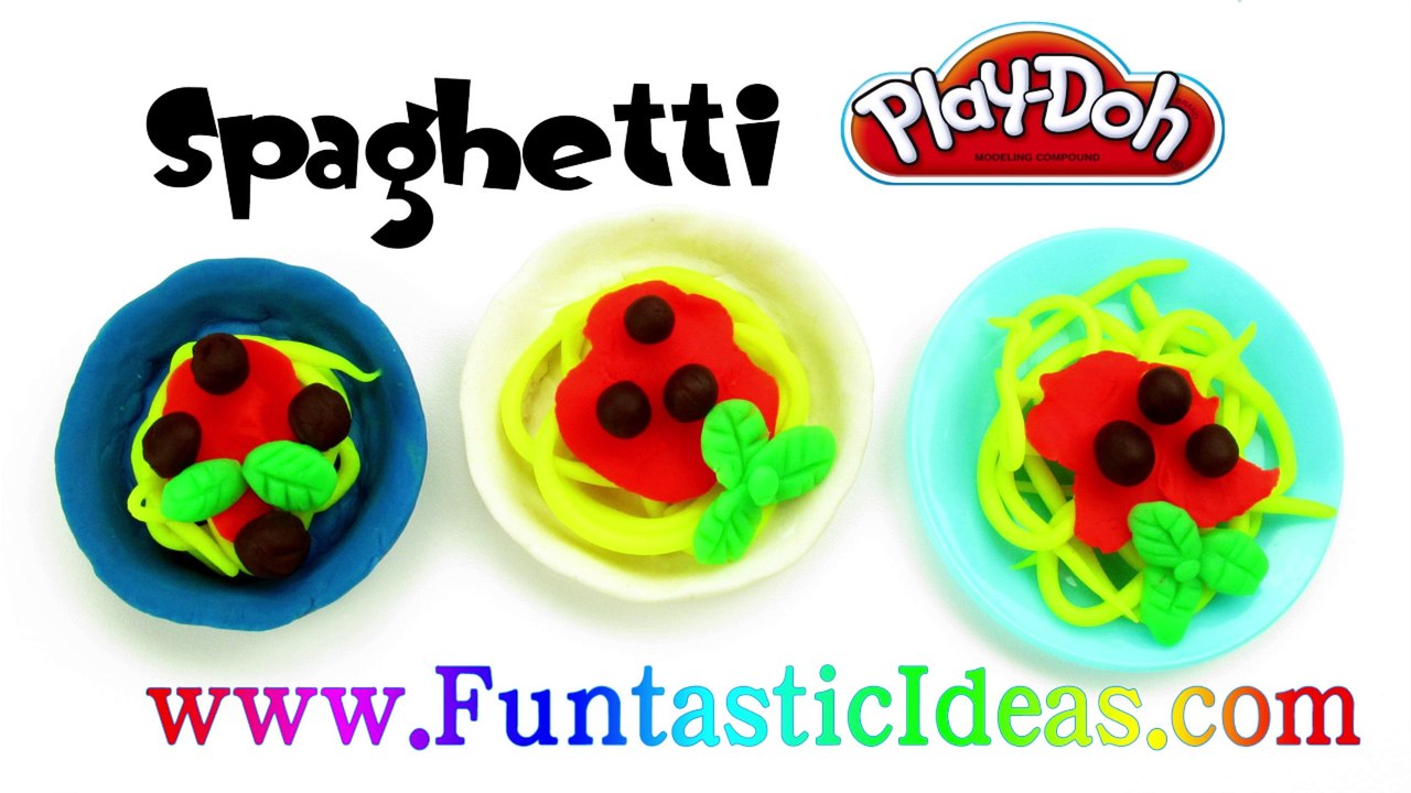 Play doh Spaghetti - How to