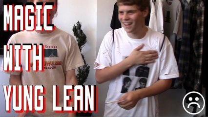 Yung Lean Reacts to Magic