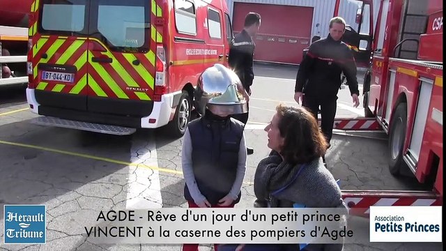 AGDE - 2015 - VINCENT: LE REVE D'UN JOUR D'UN PETIT PRINCE AGATHOIS