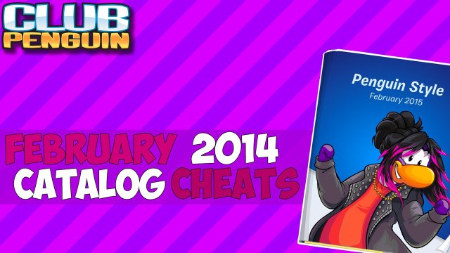 Club Penguin: February 2015 Clothing Catalog Cheats