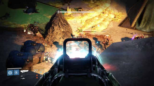 Destiny PS4 [Oversoul Edict, Black Hammer, Gjallarhorn] Coop Part 762 (Winter’s Run, Venus) Weekly Nightfall Strike [With Commentary]