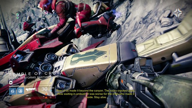Destiny PS4 [The Dark Below DLC, Oversoul Edict, Black Hammer, Gjallarhorn] Coop Part 670 (The Wakening, Moon) Story [With Commentary]