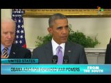 US President Barck Obama has asked for extended powers to fight the IS