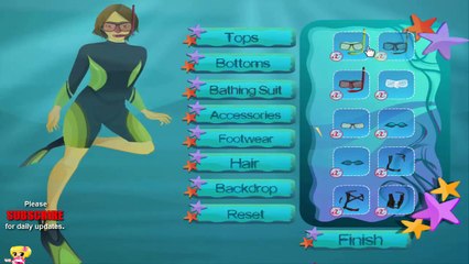 dress up games - Diver Una dress up game up game