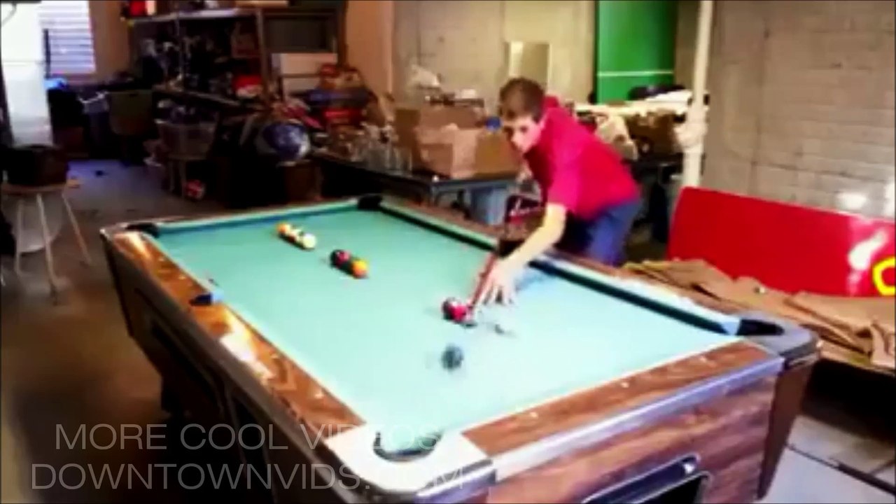 Amazing pool trick shots! :)