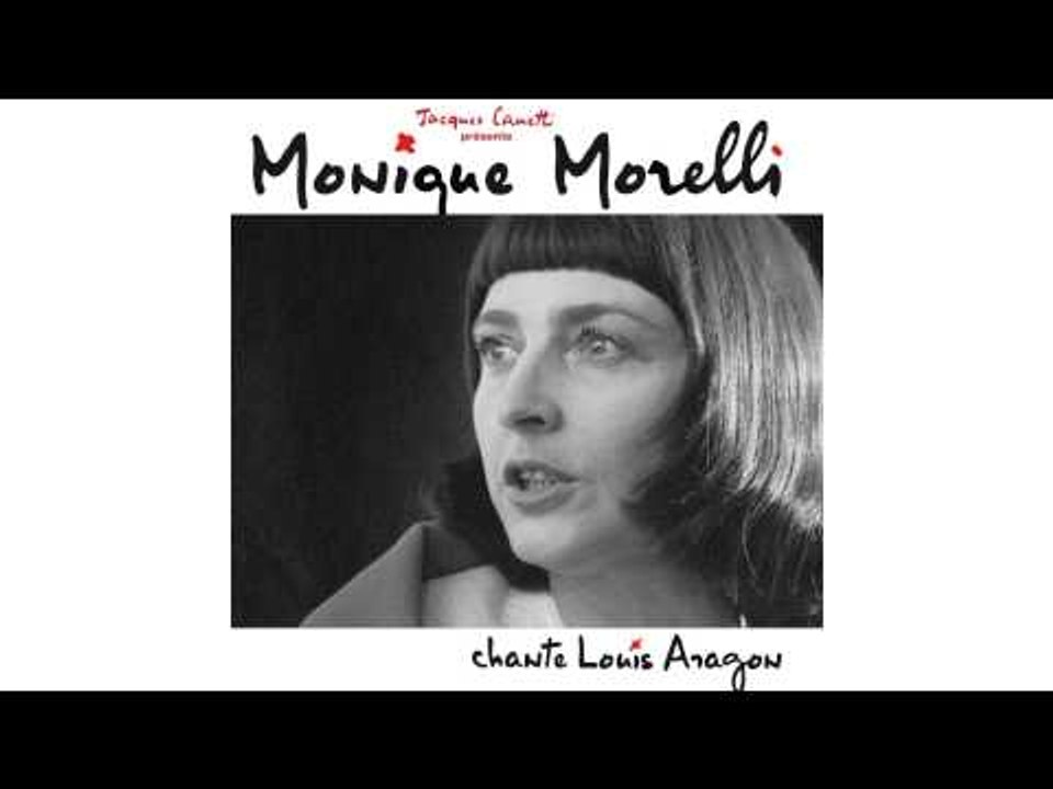 Monique Morelli - Jean-Julien, je ne puis (extrait de "Les poètes")