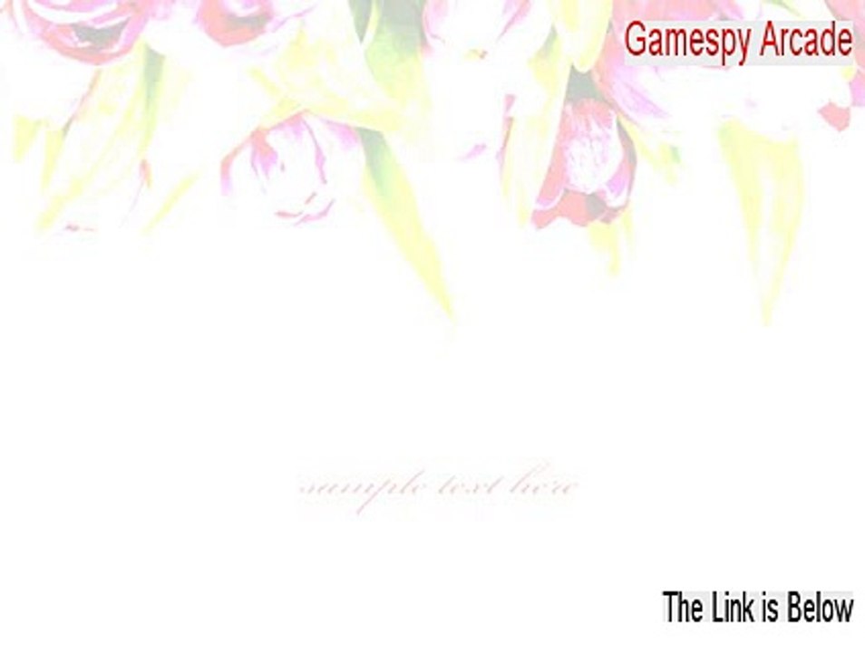 Gamespy Arcade Serial (Download Here)