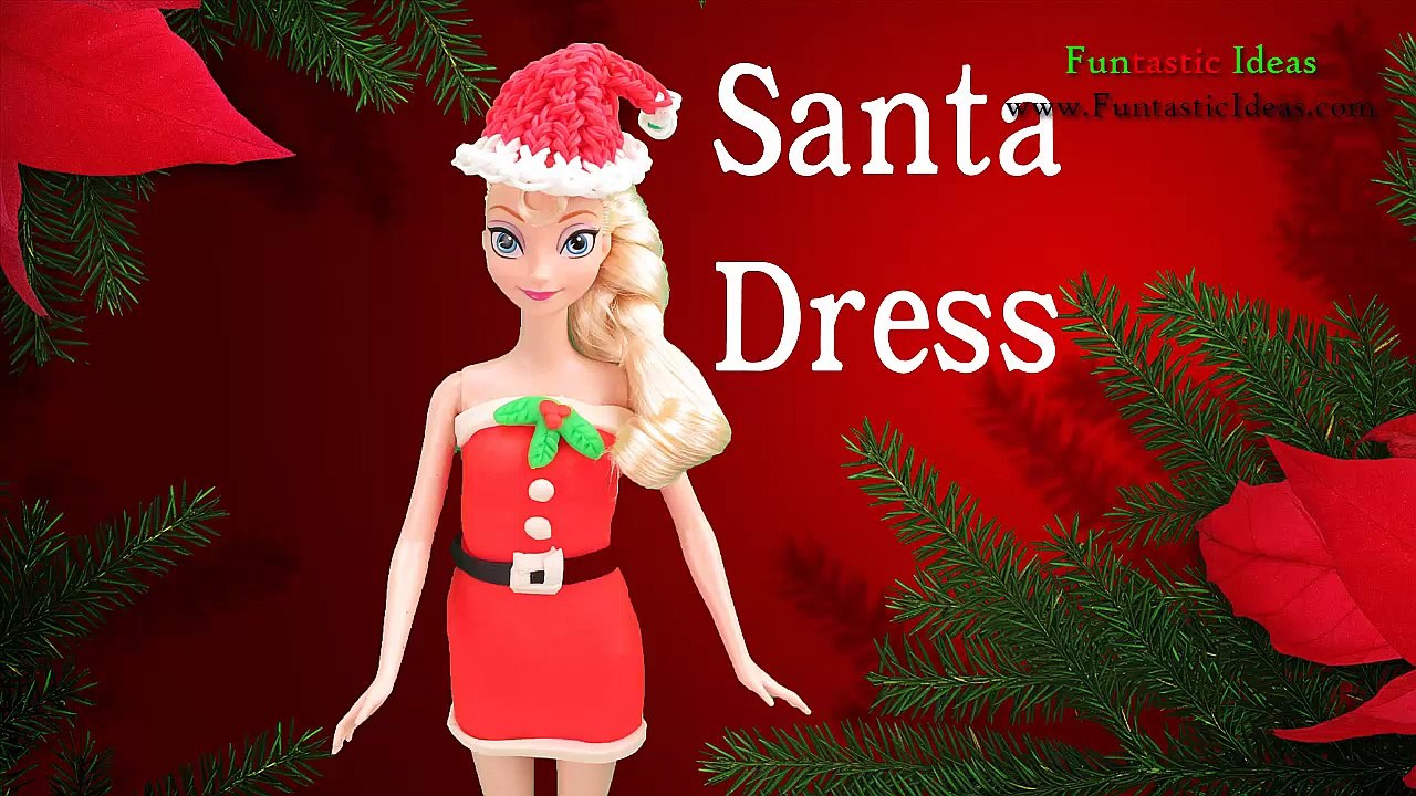 Play Doh Santa Dress Elsa - How to