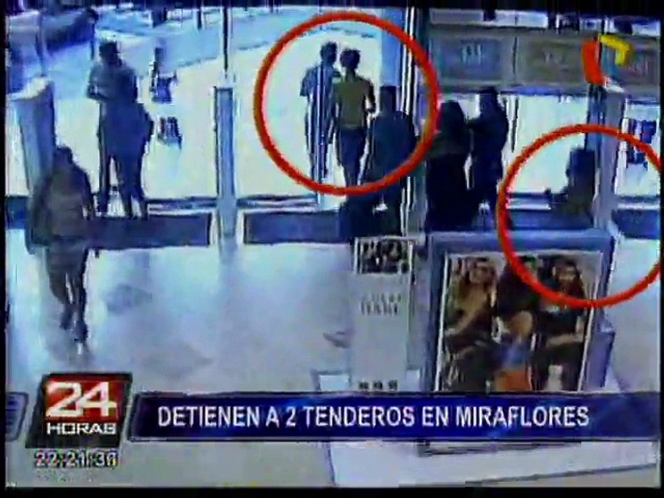 Miraflores: Caen tenderos que usaban imán para bloquear sensores de tiendas