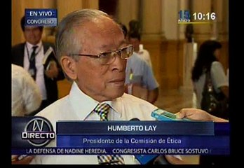 Humberto Lay: “No pertenezco a una bancada amiga al Gobierno”