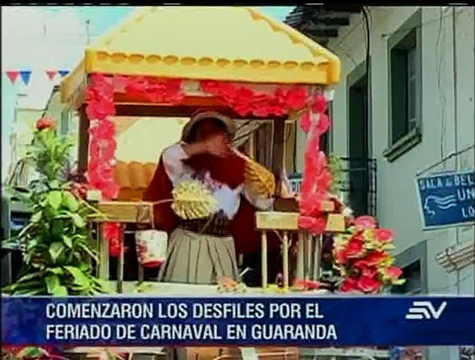 Guaranda vive sus fiestas de Carnaval