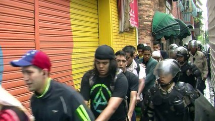 Protestas violentas en Venezuela