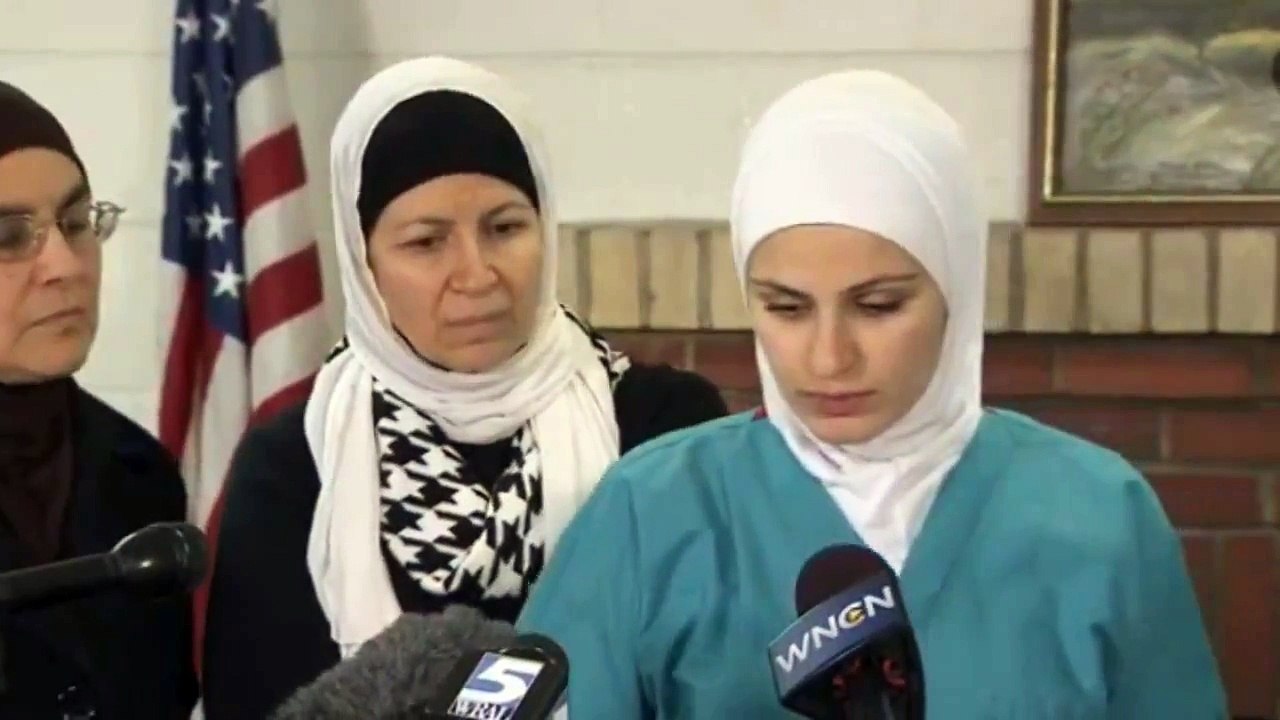 Barakat's Sister EMOTIONAL Speech  Muslim Student Family POWERFUL Statement  Chapel Hill Shooting