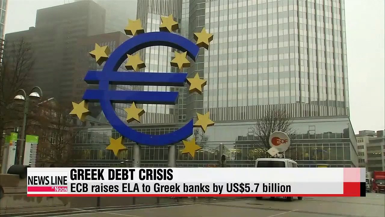 ECB raises ELA to Greek banks by 5 billion euros