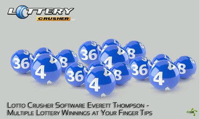DatSyn News - Lotto Crusher Software Everett Thompson - Multiple Lottery Winnings