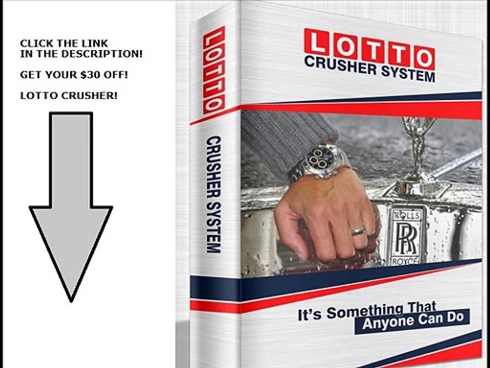 $30 Discount - Lotto Crusher - Is Lotto Crusher Scam - Honest Review
