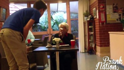 TEEN PICKS UP 102 YEAR OLD WOMAN