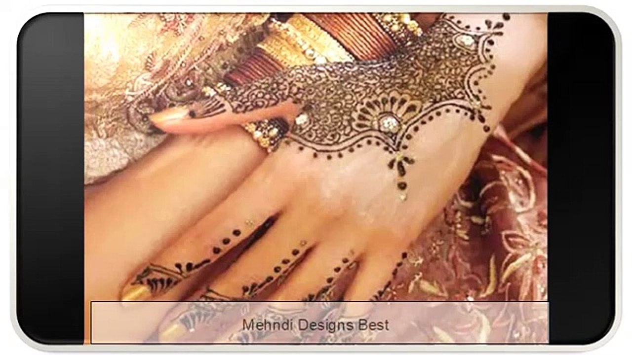 Mehndi Designs Best